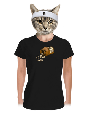 Music Pills dámské sportovní tričko Black