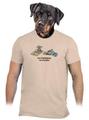 Co tě nezabije pánské tričko Sand