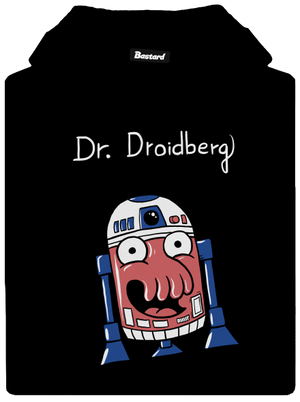 Dr. Droidberg dámská mikina klokanka Black