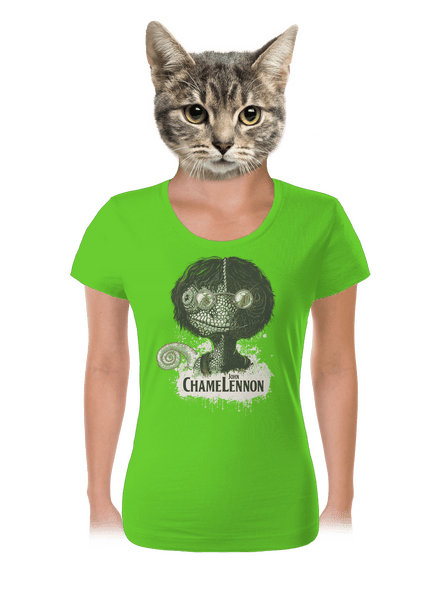 ChameLennon dámské tričko Apple Green