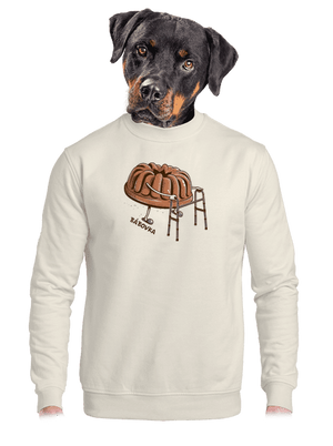 unisex mikina bez kapuce