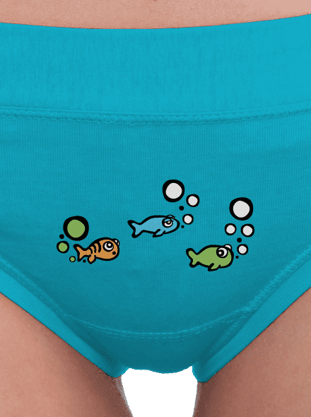 Nehoda dámské kalhotky Turquoise