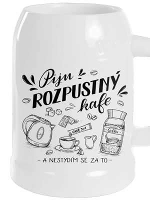 B12: Piju rozpustný půllitr White