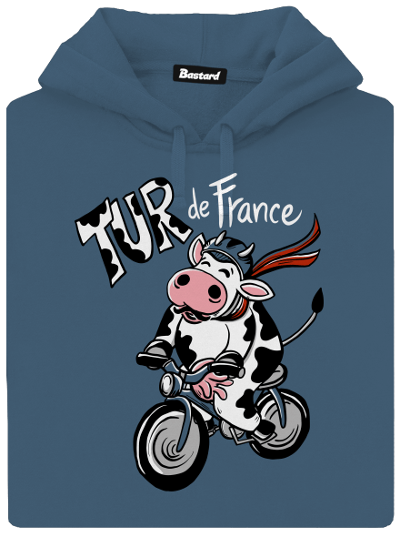 Tur de France dámská mikina klokanka Denim