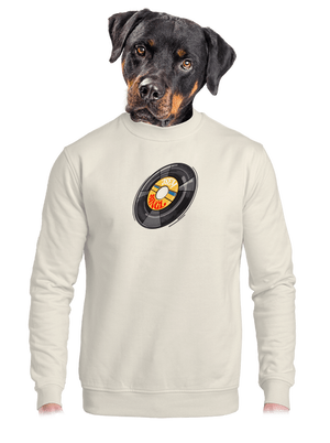 unisex mikina bez kapuce