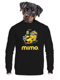 unisex mikina bez kapuce