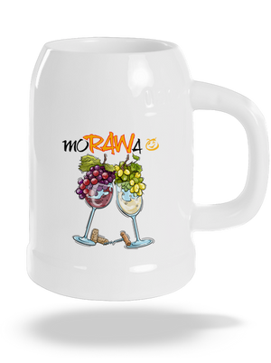 Morawa půllitr White