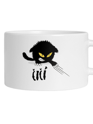 Čičina hrnek makronka White