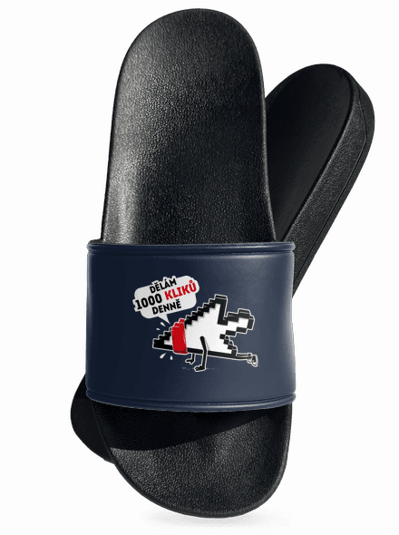 Klikař pantofle Navy