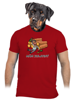 Mám kulatiny pánské tričko Red