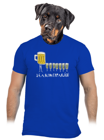 Já a sedm trpaslíků pánské tričko Royal Blue