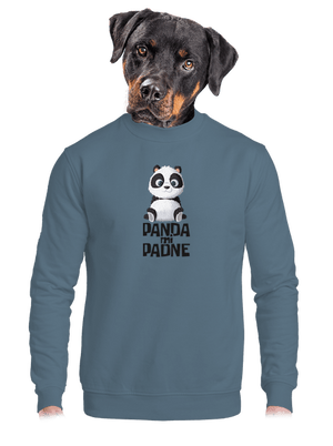 unisex mikina bez kapuce