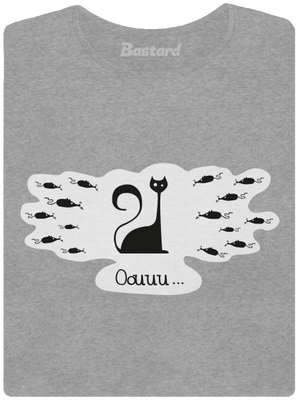 Oouuu dámské tričko Dark Gray Melange