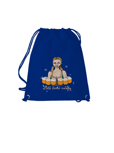 České ručičky vak Royal Blue Mal