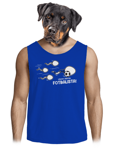 Vždycky jsem byl... pánské tílko Royal Blue