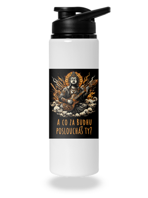 Hudební budha lahev na vodu White