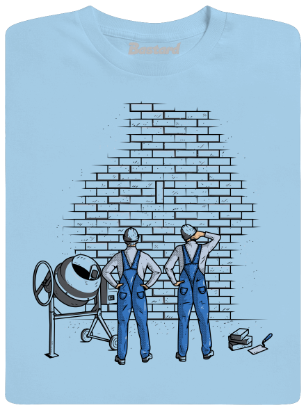 Zedníci pánské tričko Sky Blue