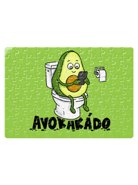 Avokakádo puzzle White