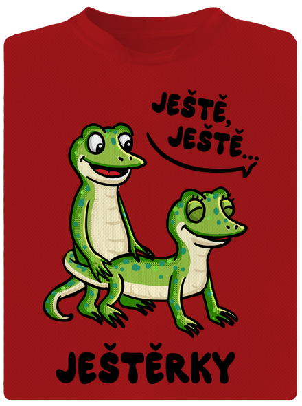 Ještě, ještě pánské sportovní tričko Red Mal