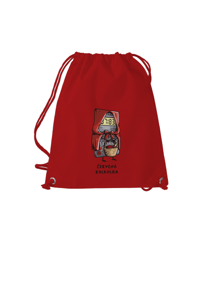 Červená kalkulka vak Red Mal