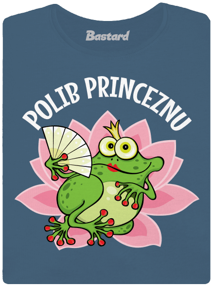 Polib princeznu a prince dámské tričko Denim