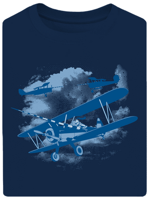 Rytíři nebes unisex tričko oversized Midnight Blue