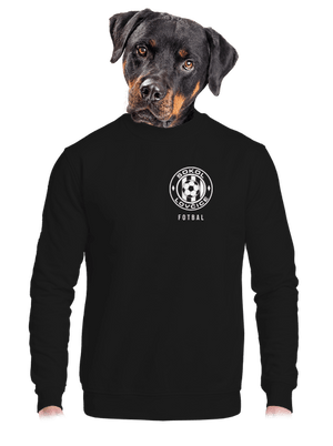 unisex mikina bez kapuce