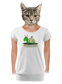 dámské tričko s lemem