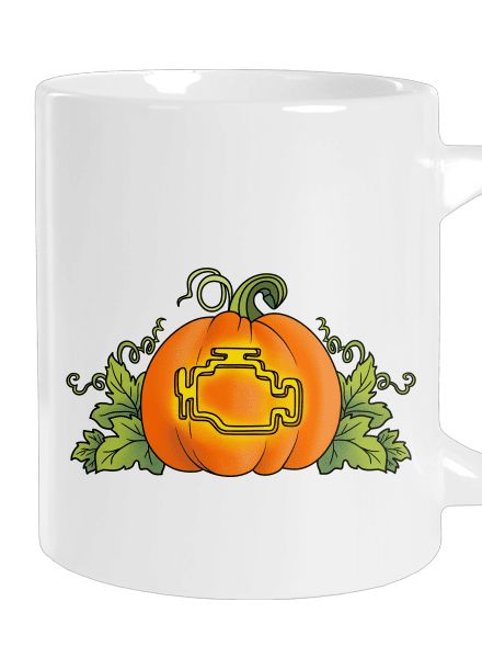 Strašidelný Halloween velký hrnek White
