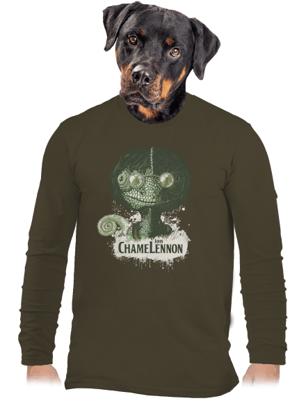 ChameLennon pánské dlouhý rukáv Urban Khaki
