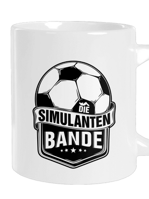 Simulanten bande velký hrnek White