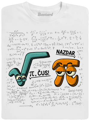 Pí, čus! pánské tričko White