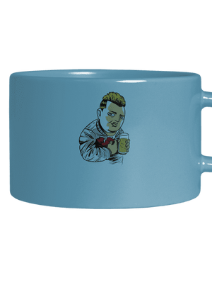 Dycky mošt hrnek makronka Blue Macaron