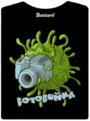 Fotobuňka dámské tričko Black