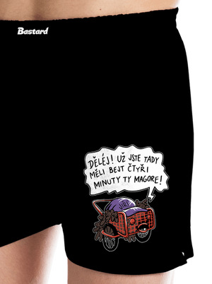 Jiří kára pánské trenky Black