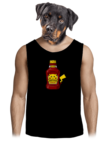 Piketchup pánské tílko Black