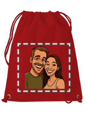 Karikatura z vlastní fotky vak Red Mal