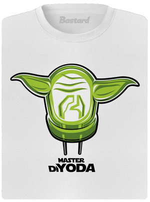 Mistr DiYoda dámské sportovní tričko White
