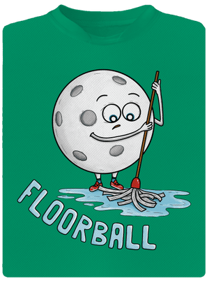 Floorball dětské sportovní tričko Kelly Green Mal