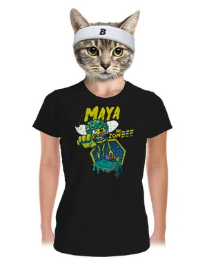 Zombee Mája dámské sportovní tričko Black