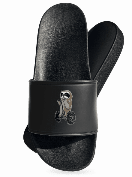 Lenochod pantofle Black