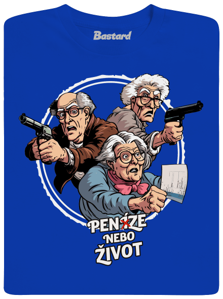 Penze nebo život dětské tričko Royal Blue