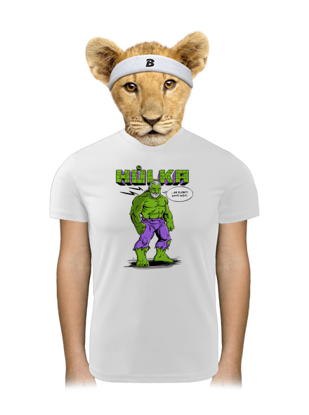 Hůlka dětské sportovní tričko White