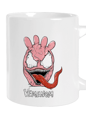 Vemenom velký hrnek White