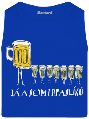 Já a sedm trpaslíků pánské tílko Royal Blue