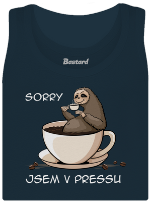 V pressu dámské tílko klasické Navy