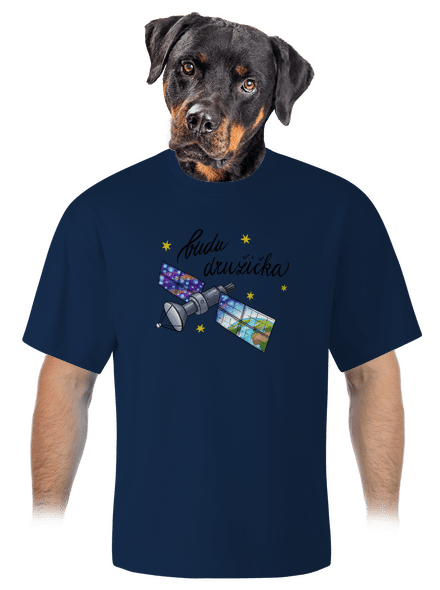 Budu družička unisex tričko oversized Midnight Blue