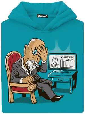 Masaryk dětská mikina klokanka Hawaiian Blue