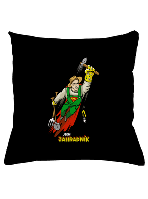 Zahradník polštář Black
