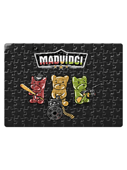 Madvídci puzzle White